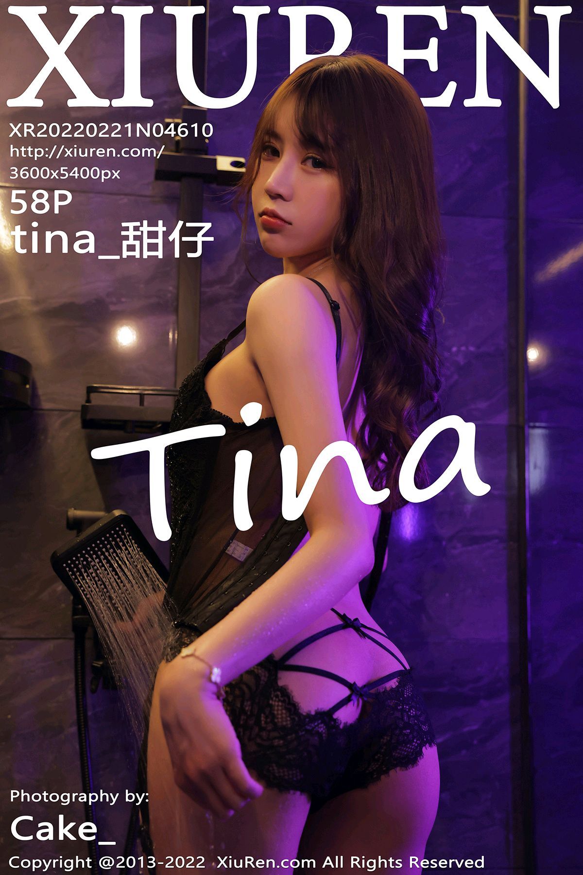 Xiuren秀人网 2022.02.21 NO.4610 tina_甜仔